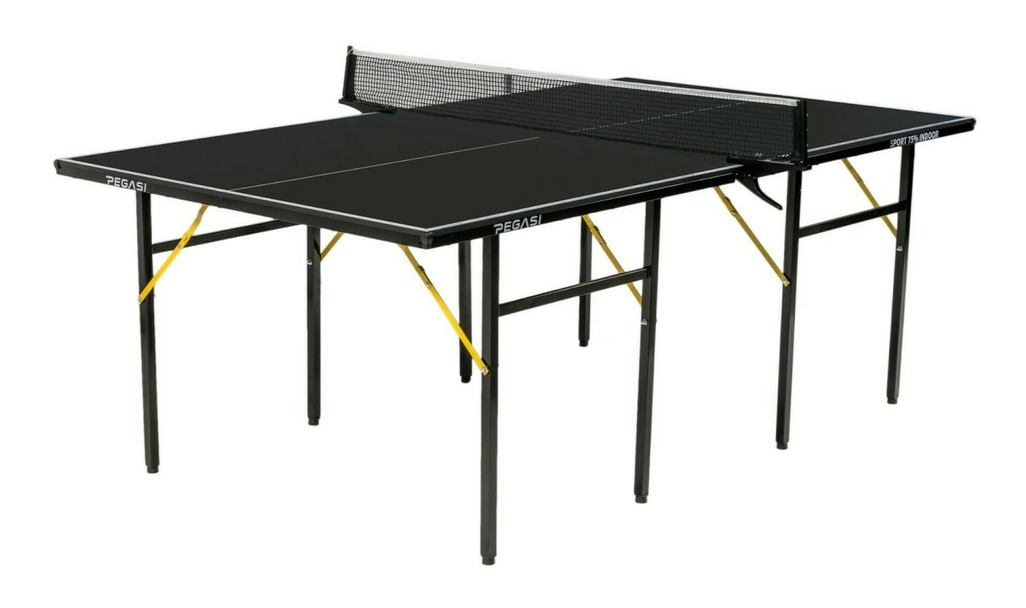Tafeltennistafel 75% Midi Pegasi Black indoor afbeelding