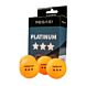 Pegasi 3 ster pingpong ballen 6st. Oranje