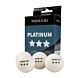 Pegasi 3 ster pingpong ballen 6st. Wit