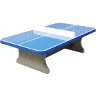 betonnen tafel outdoor blauw afgeronde hoeken