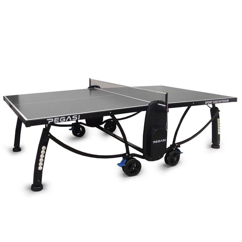 2e kans | Tafeltennistafel Pegasi 1000 Outdoor Black