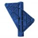 Blauw verbindingstuk voor wiel en rem 800 - 1000 serie