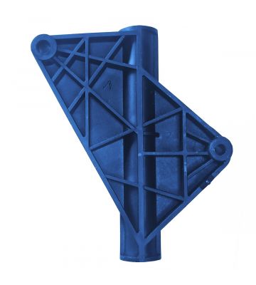 Blauw verbindingstuk voor wiel en rem 800 - 1000 serie 