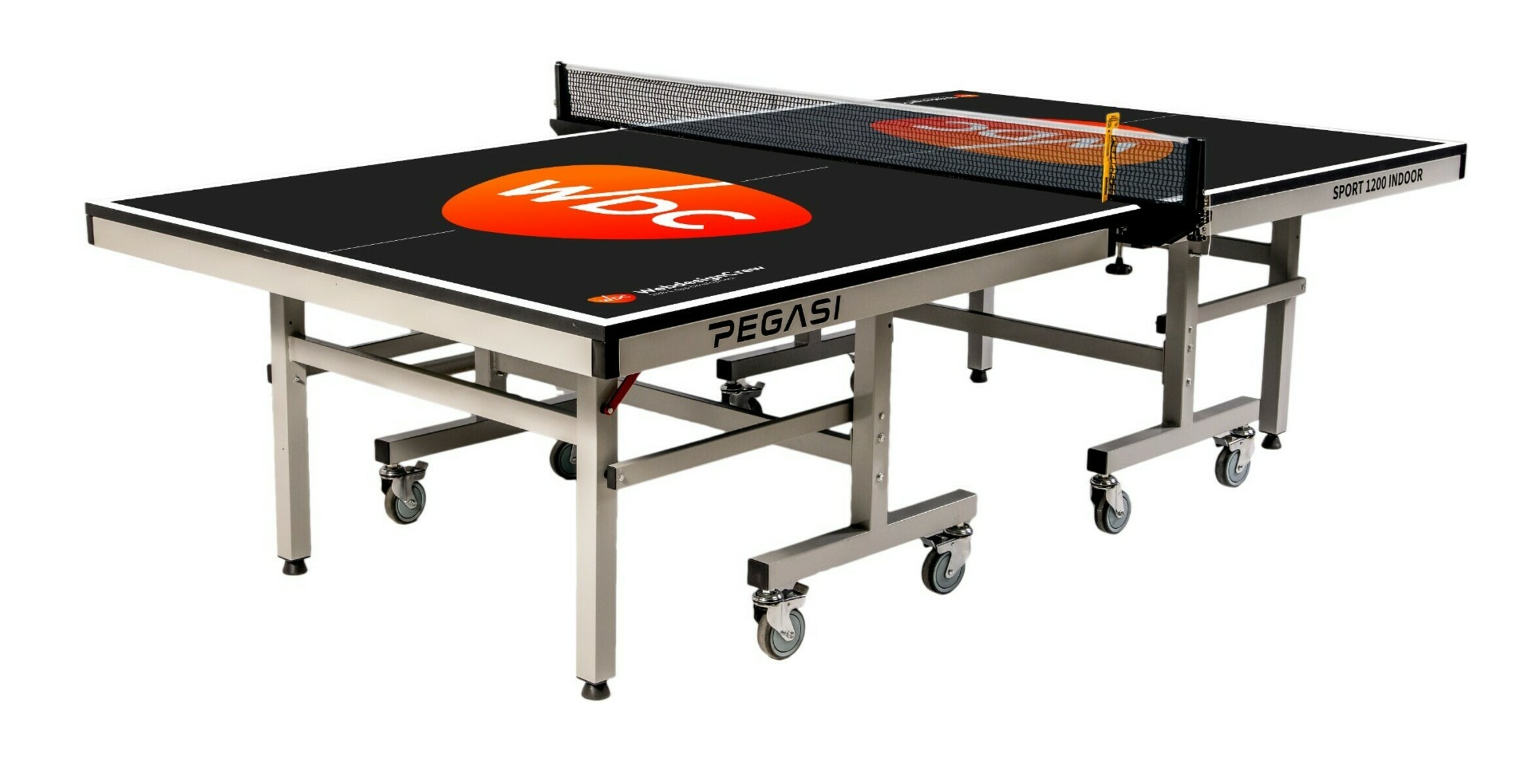 Bedrukte tafeltennistafel Pegasi 1200 Indoor afbeelding