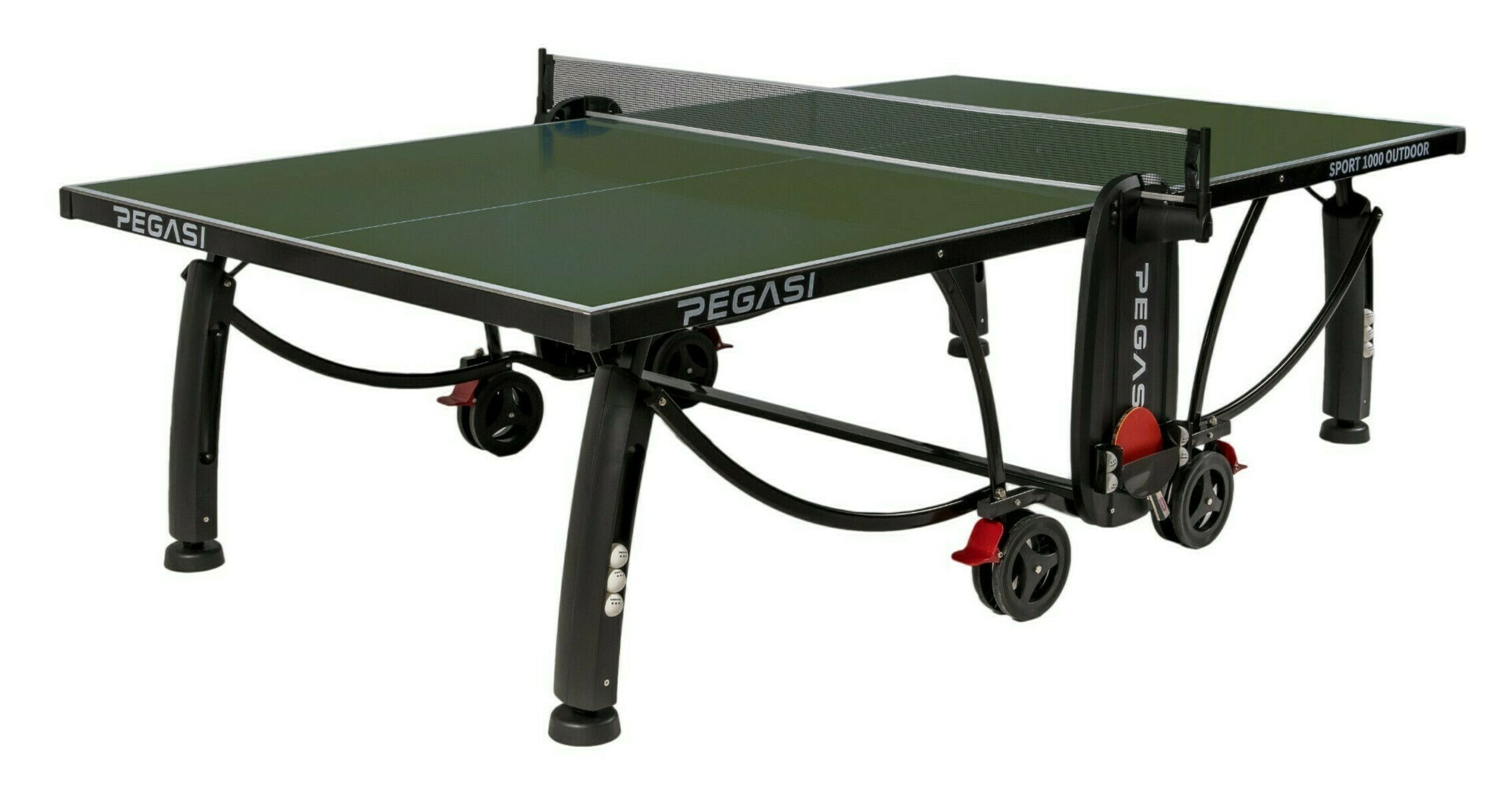 Tafeltennistafel Pegasi 1000 Outdoor Green afbeelding