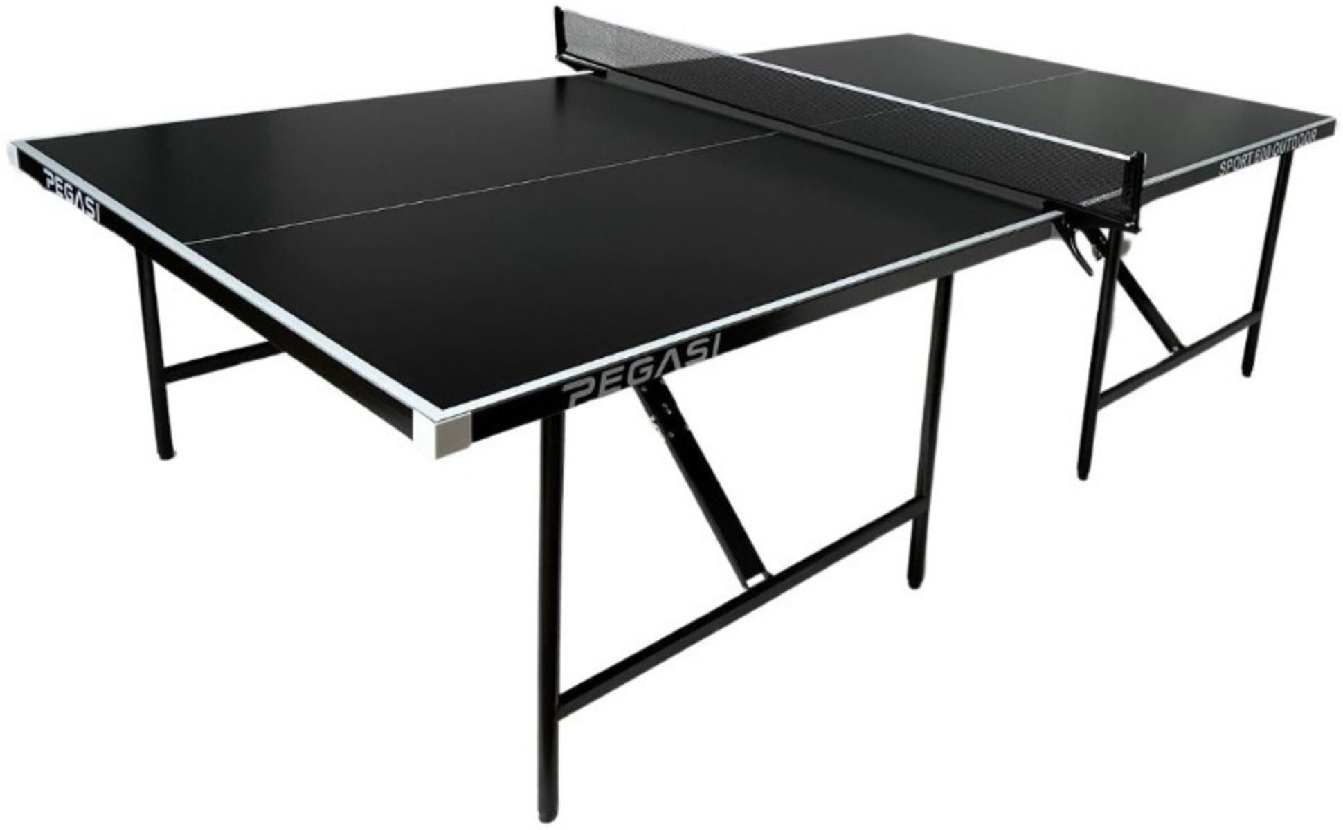 Tafeltennistafel Pegasi Sport 600 Outdoor Black afbeelding